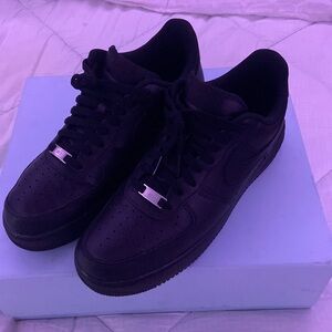 Black Air Force ones